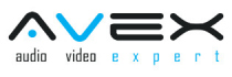 avex.lv shop logo