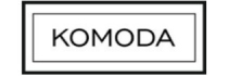komoda.lv shop logo
